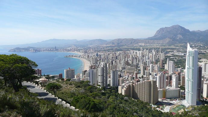 Rascacielos de Benidorm